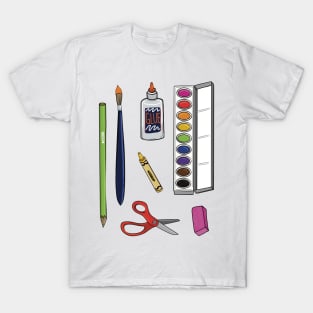 Elementary Art Supplies T-Shirt